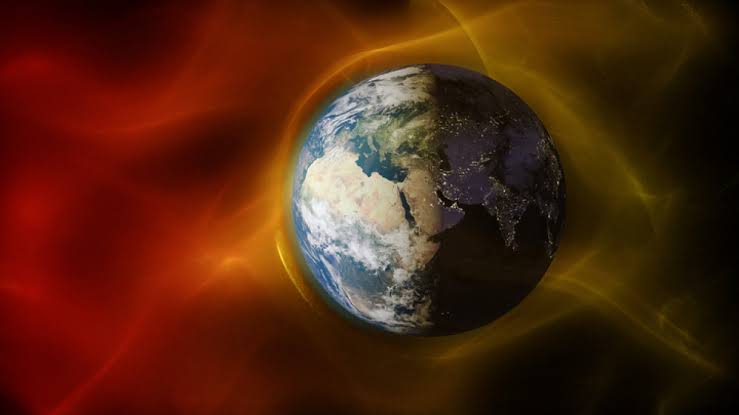 Earth’s magnetic field is disturbing