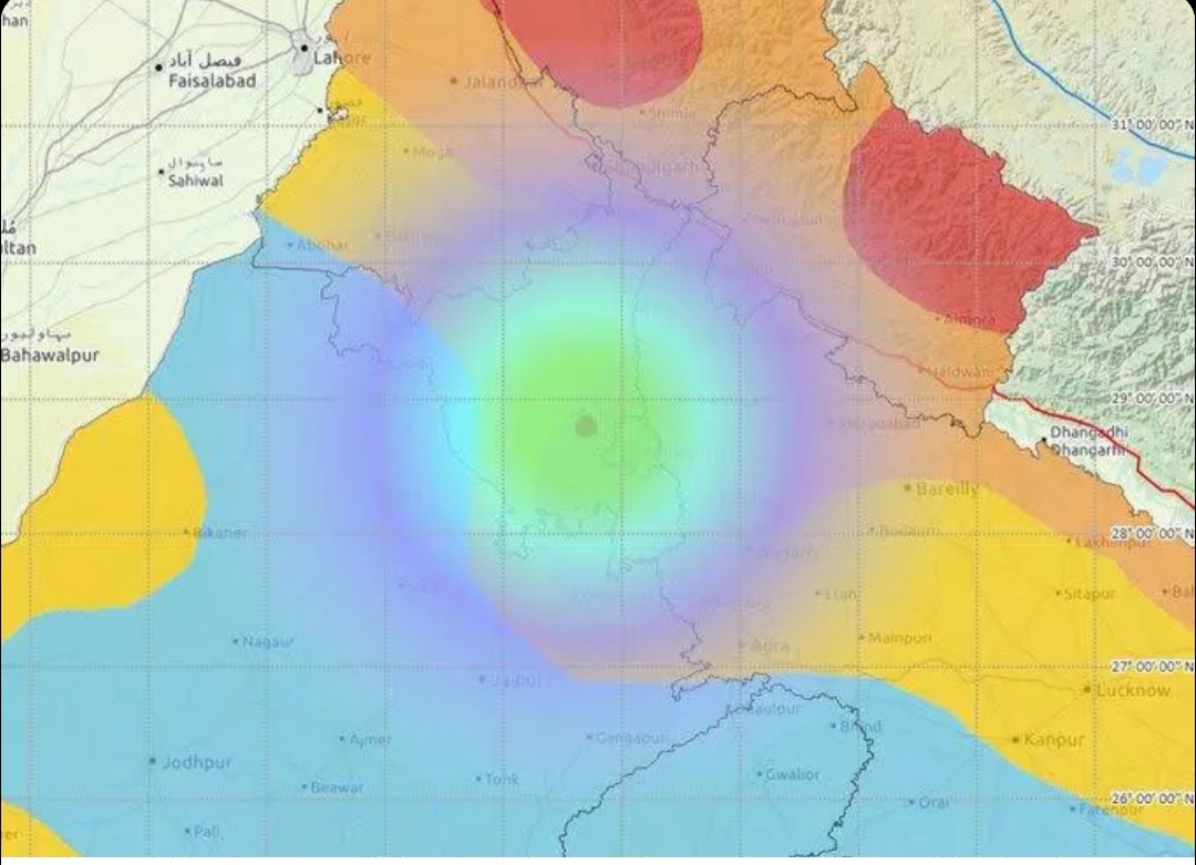 Tremors felt in Delhi-NCR for 5th time in 48 days