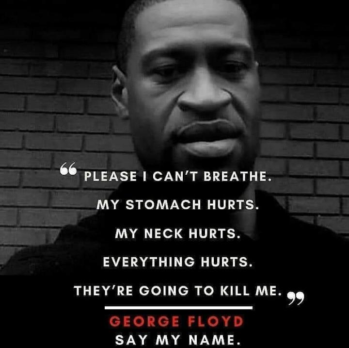 #blacklivesmatter: George Floyd Police Brutality case