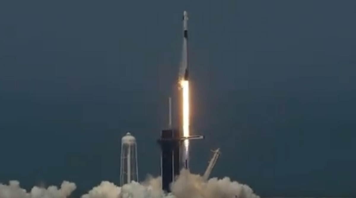 First ever human spaceflight launched by a private company: