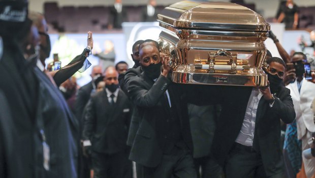 Houston bids goodbye to George Floyd