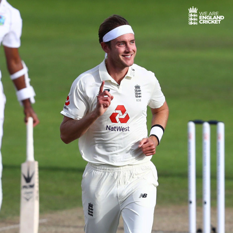 Broad dominates the Day 3, West Indies in serious trouble