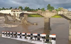 New bridge collapses amid heavy rains