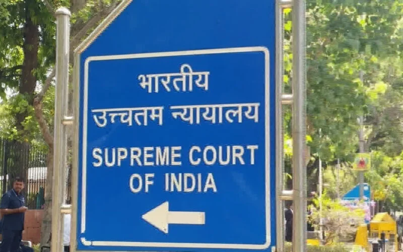 The Supreme Court of India building in Delhi