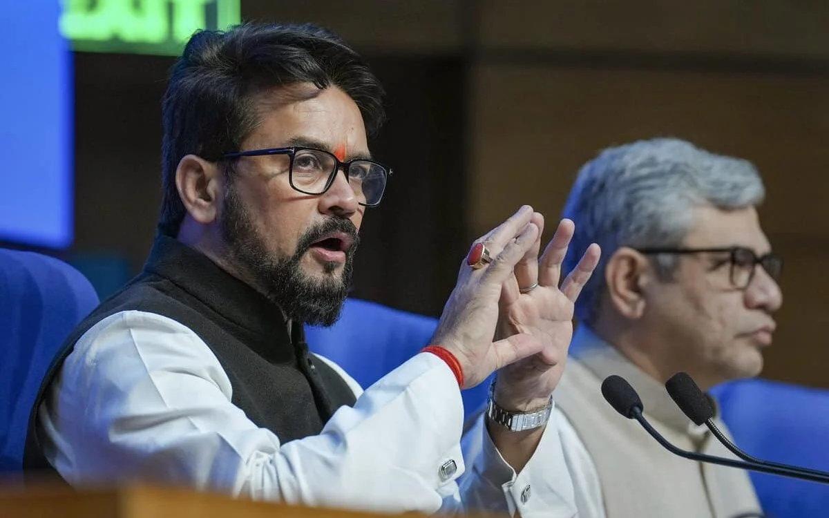 Union minister Ashwini Vaishnaw briefing the media on Cabinet decisions in New Delhi