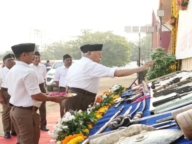 Bhagwat Warns Against Regime-Change Politics in Nagpur Dussehra Speech