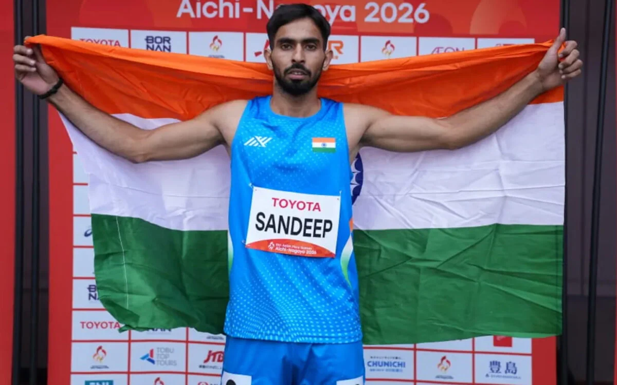 Indian para athlete competing at the Asian Para Games 2026 in Japan