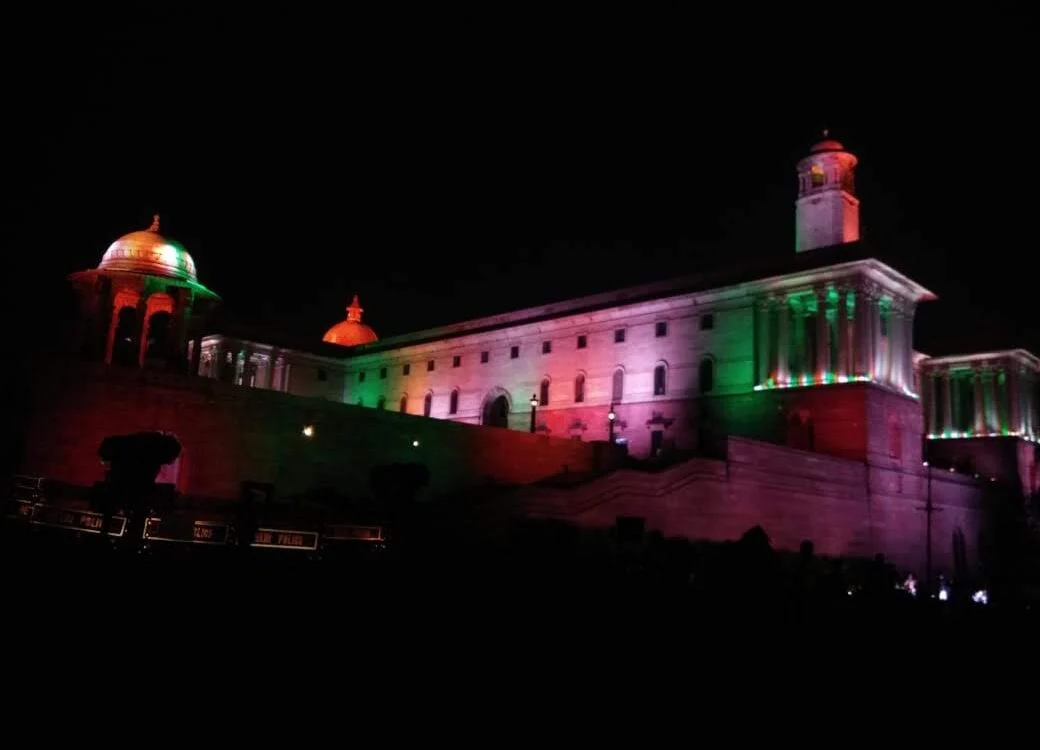 North Block on Raisina Hill in New Delhi, a seat of central government ministries