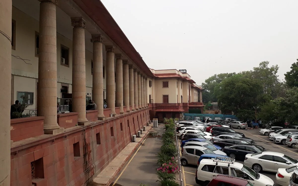 The Supreme Court of India building in New Delhi
