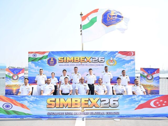 SIMBEX-2026: India, Singapore Navies Begin Drills at Visakhapatnam