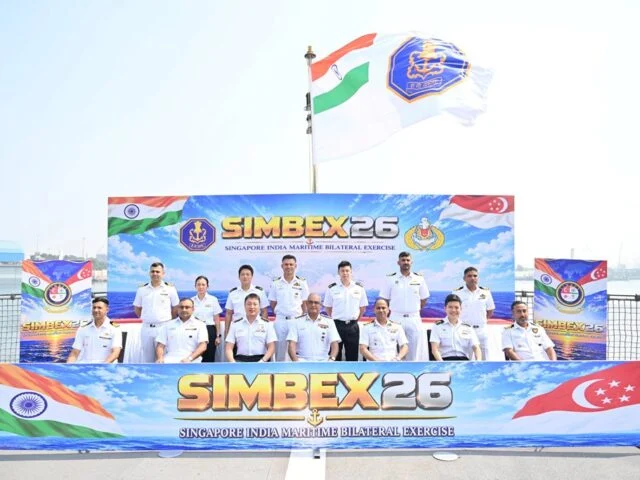 SIMBEX-2026: India, Singapore Navies Begin Drills at Visakhapatnam