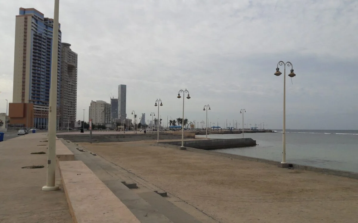 The waterfront of Jeddah, Saudi Arabia
