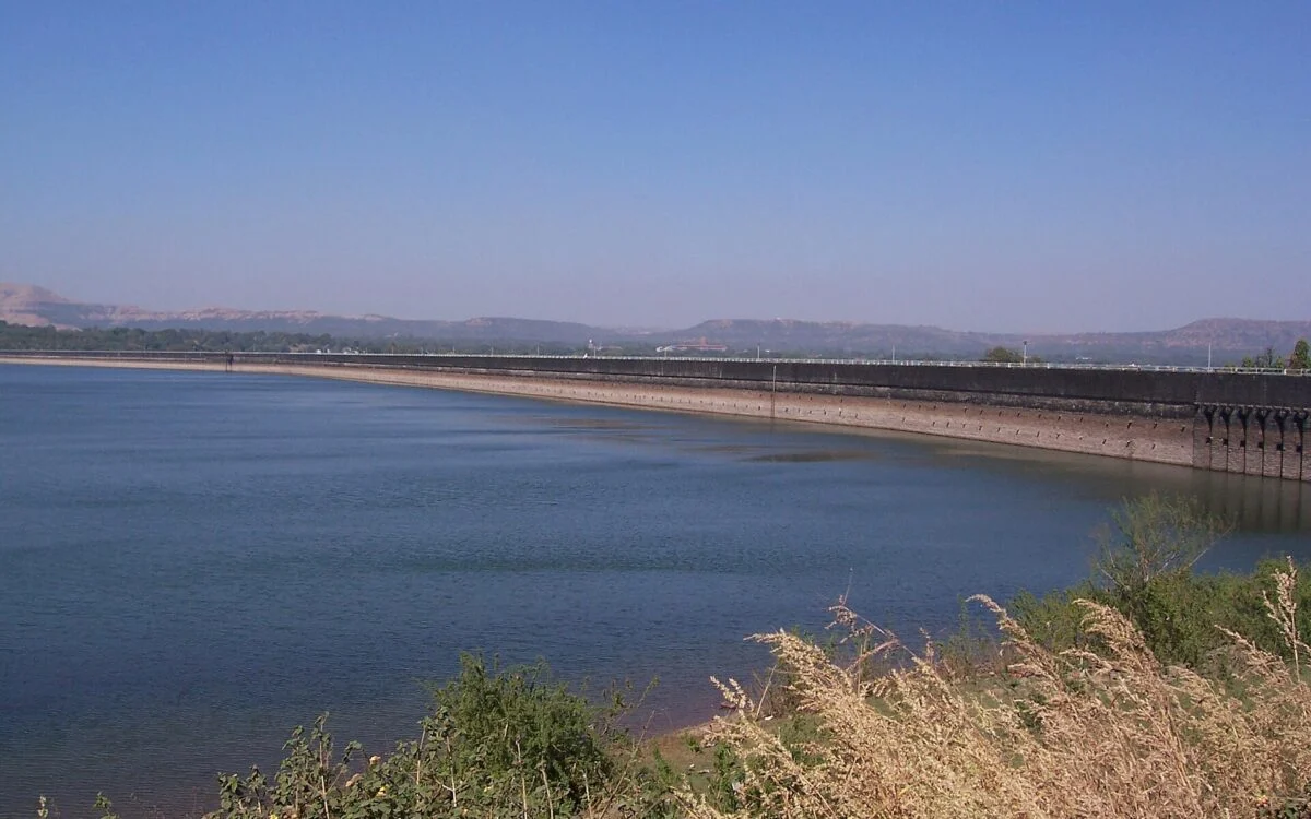 Khadakwasla Dam reservoir near Pune, Maharashtra