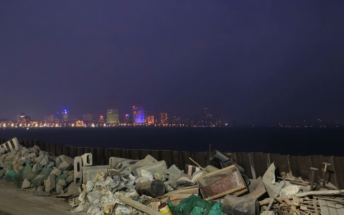 Marine Drive seafront in Mumbai