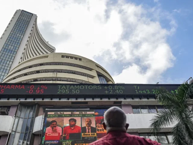 Sensex Falls 143 Points to 73,709, Nifty Ends at 22,811