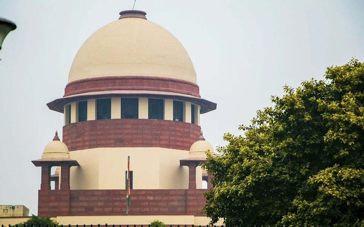 Exterior of the Supreme Court of India in New Delhi