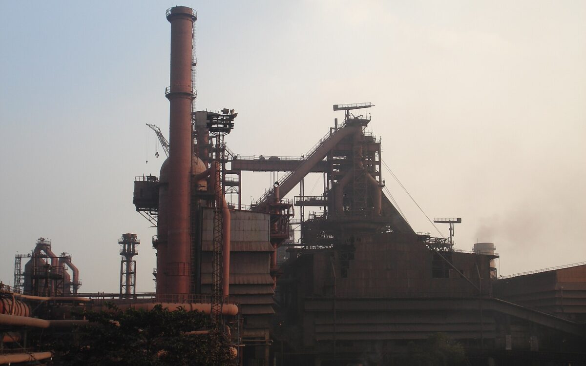 The Bokaro Steel Plant in Jharkhand