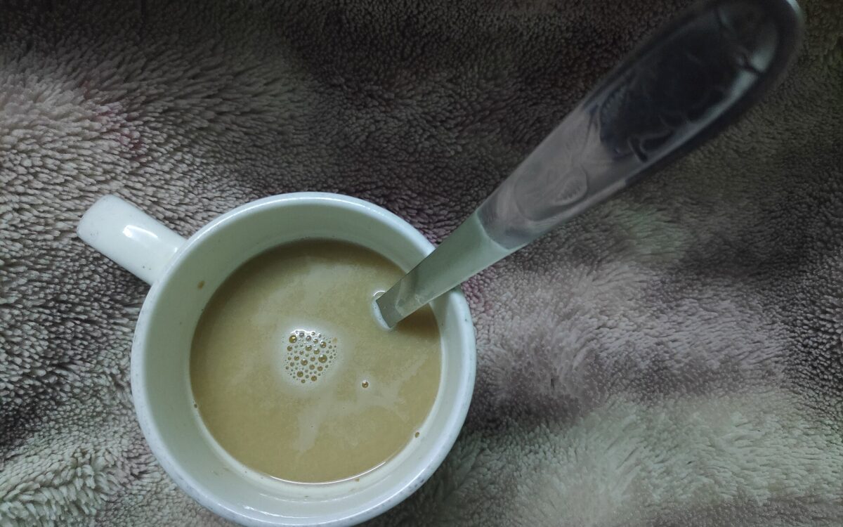 A jar of Horlicks malted drink powder
