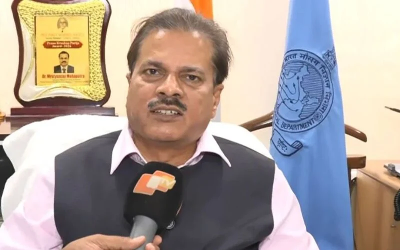 IMD Director General Mrutyunjay Mohapatra, who announced the cyclone forecast for the Bay of Bengal