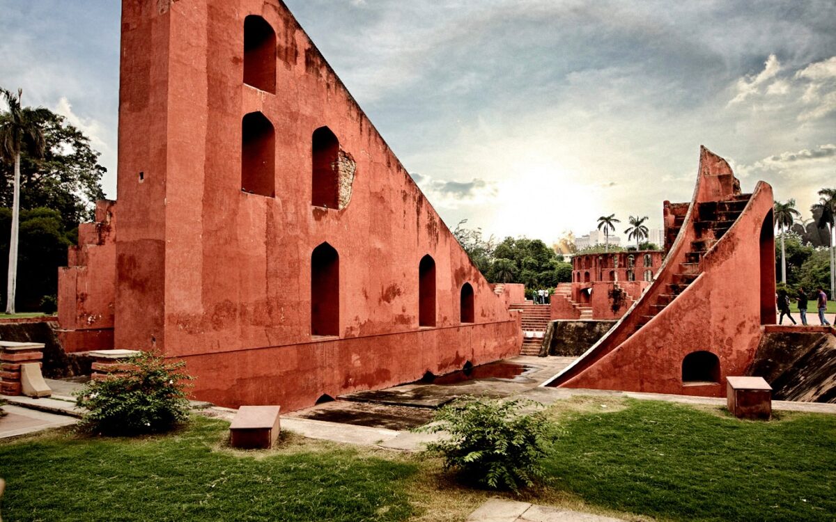 The Jantar Mantar observatory in New Delhi