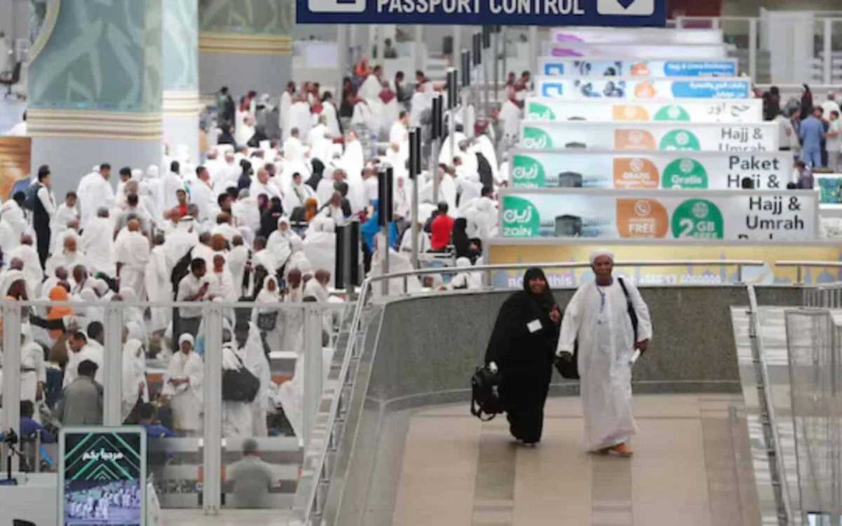King Abdulaziz International Airport in Jeddah, Saudi Arabia