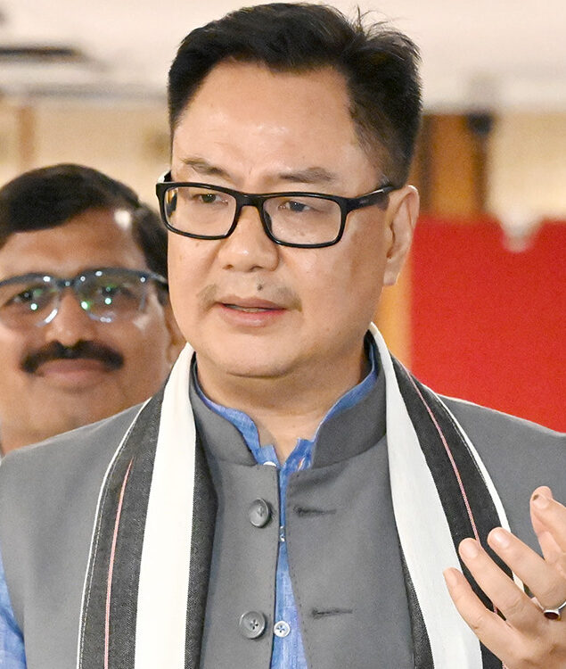 Parliamentary Affairs Minister Kiren Rijiju