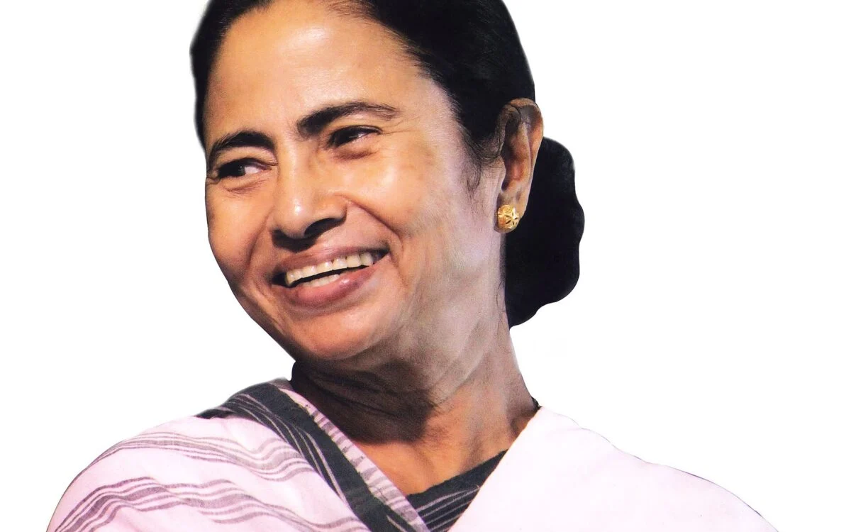 Official portrait of West Bengal's Trinamool Congress leader Mamata Banerjee
