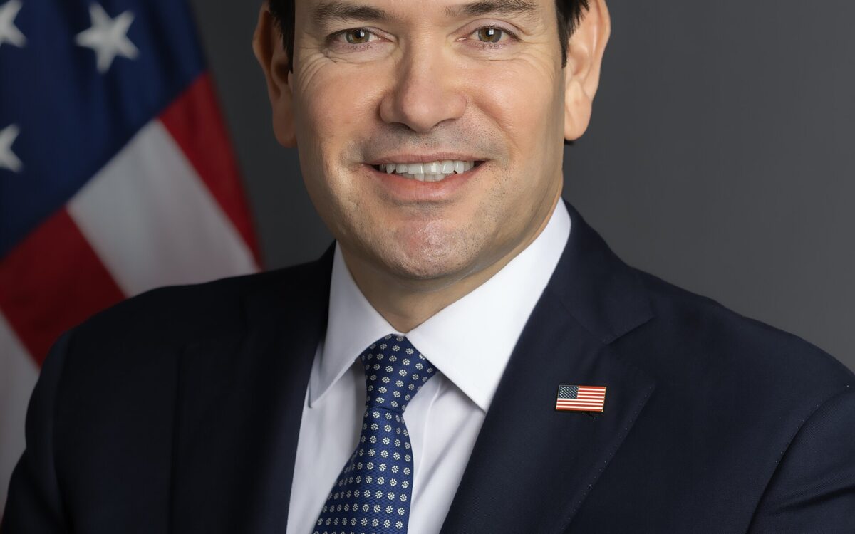 Official portrait of US Secretary of State Marco Rubio