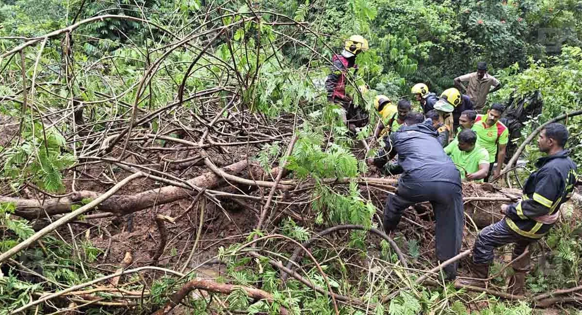 Rescue operations under way after heavy rain and landslides in Ooty