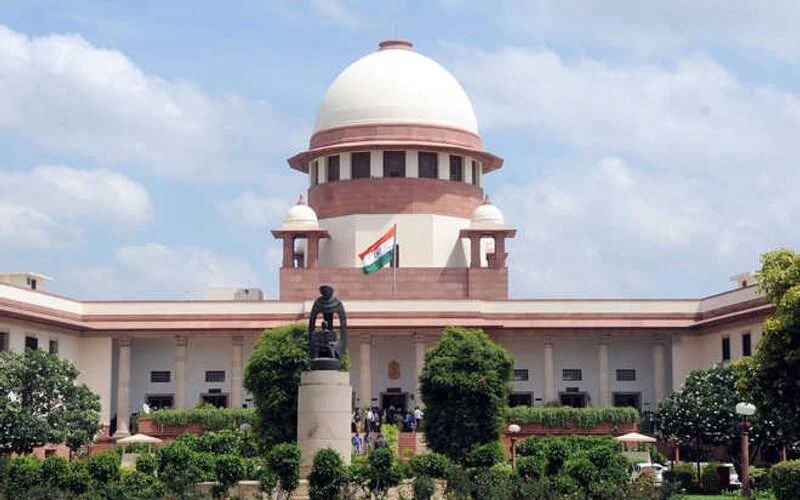 Supreme Court of India building in New Delhi