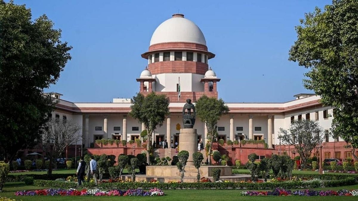 The Supreme Court of India building in New Delhi