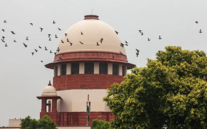 Supreme Court of India building in New Delhi
