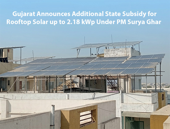 Gujarat Rooftop Solar Subsidy: State Tops Up PM Surya Ghar Aid